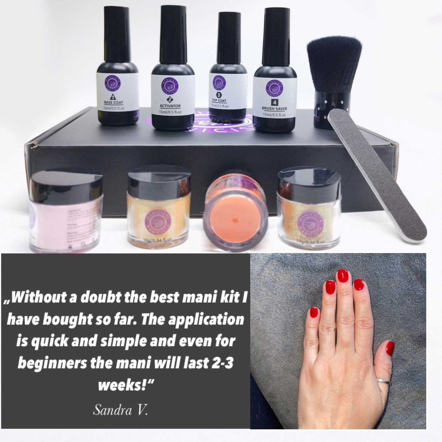 MANICISTA® Dipping Kit (6 Colours)